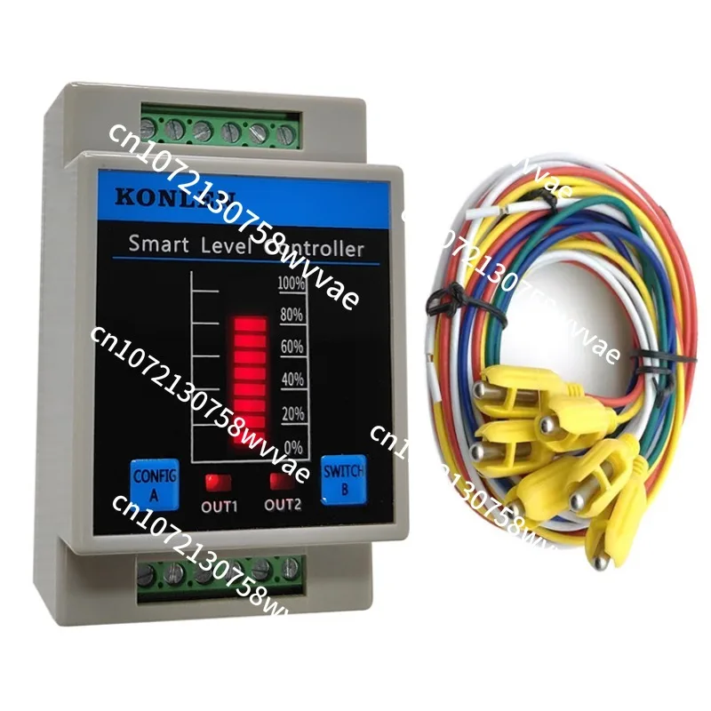 

DC5V AC110V 220V Tu ya Tank Water Level Sensor WIFI Pump Valve Controller Leakage Smart Life Leak Alarm Detector