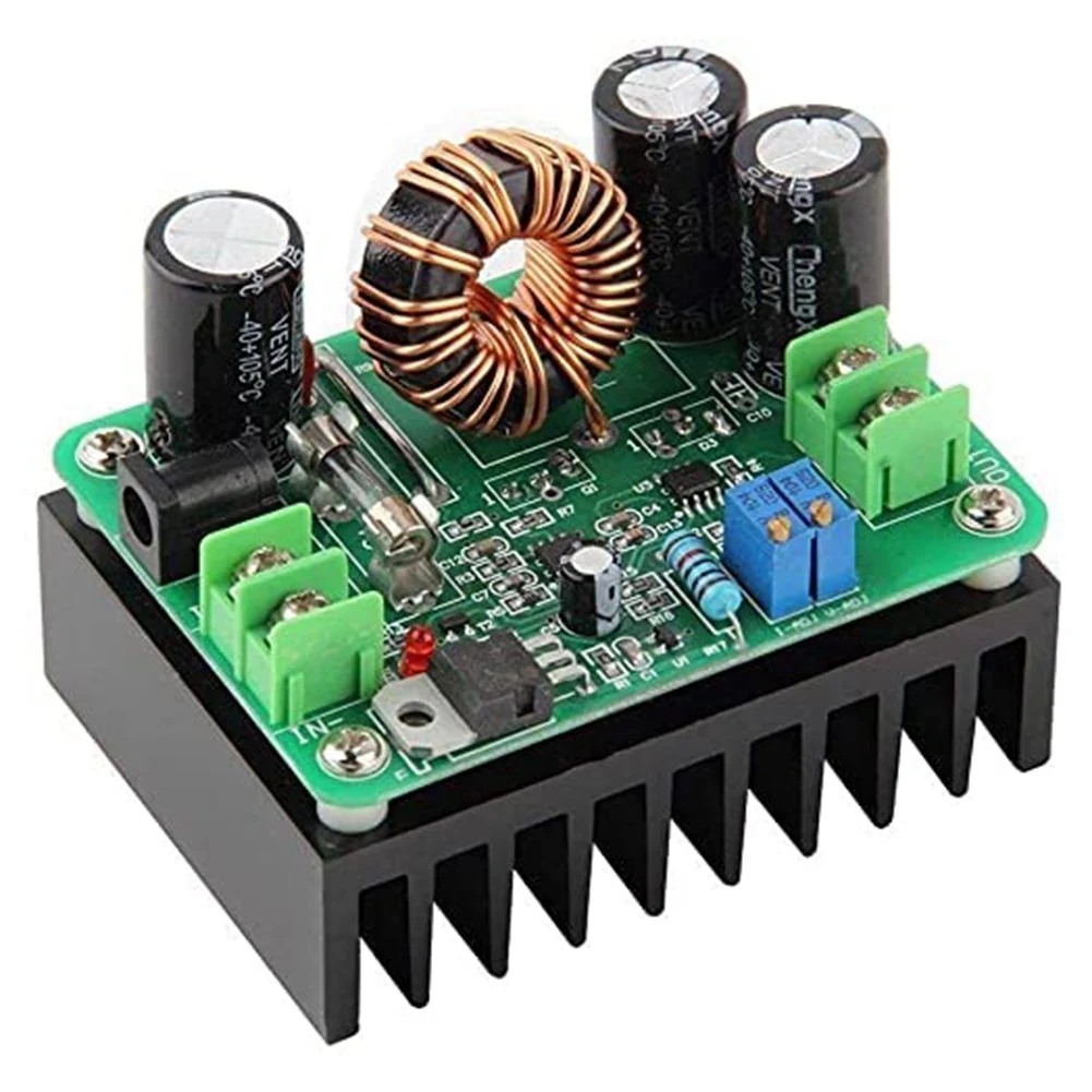 

600W High Power DC to DC Boost Converter DC 12-60V to 12-80V Boost Module Board Step-Up Transformer Module