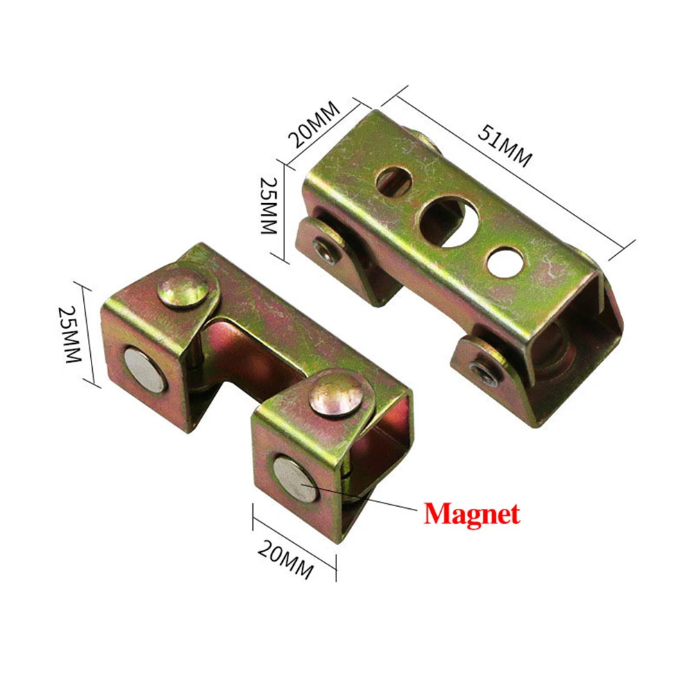 1pc Magnetic V-Type Welding Clamps Adjustable Magnetic V-Type Magnetic Tab Holder Welding Fixture Strong Hand Tool Accessories