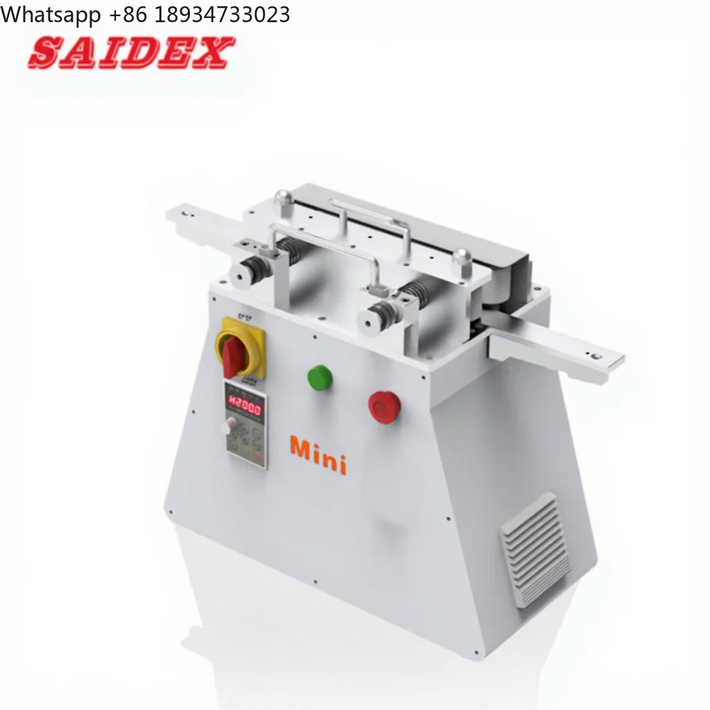 Mini Acrylic Polishing Machine with Motor High-Speed Spindle Multi-Voltage Straight Edge Polisher