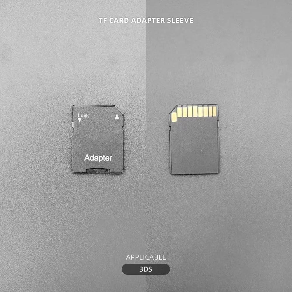 

Suitable for Nintendo 2ds 2dsll 3ds 3dsll new3ds new3dsll card slot card sleeve SD card converter adapter