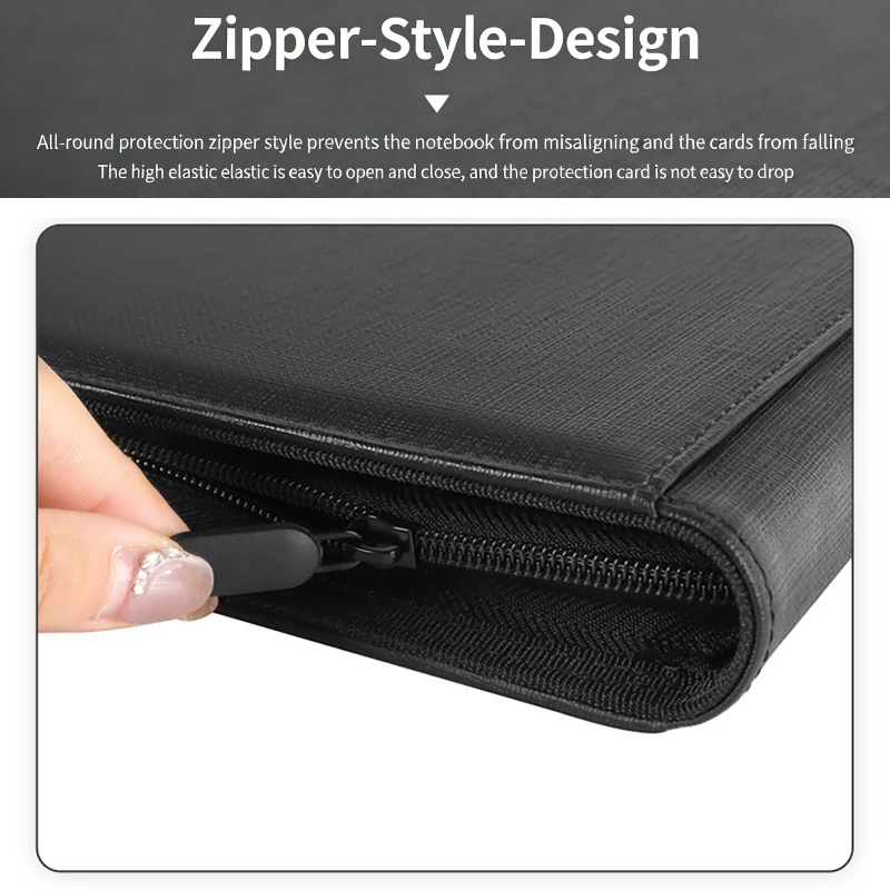 1024 Cards Capacity Pocket Holder Binders Albums For Pokemon Yugioh Baseball Football Sports Game Card Book Sleeve Binder Toy view 2