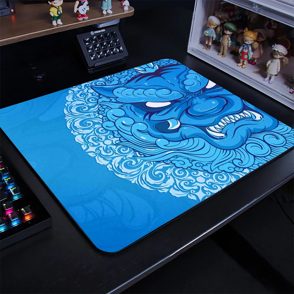 Chinese Dragon Esport Gaming Mouse Pad Tiger Mouse Pad Small Mouse Mat For Pc Gamers Birthday Gift Desk Pads For Boys Boyfriend