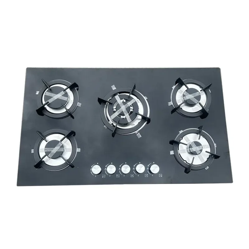 5 The gas stove can be embedded or placed on the table