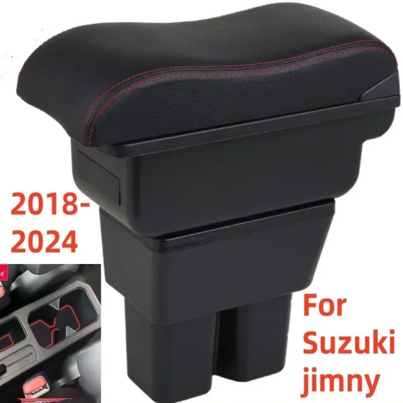 NEW luxury For Suzuki Jimny Armrest For Jimny JB74 Car Armrest box 2018-2024 Retrofit parts Interior details Car Accessories