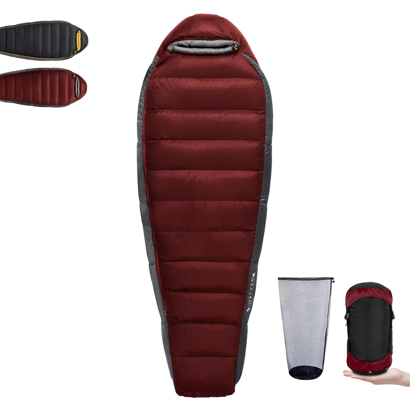 

Outdoor Waterproof Ventilated Nylon Camping Sleeping Bag -8 to 3-Season