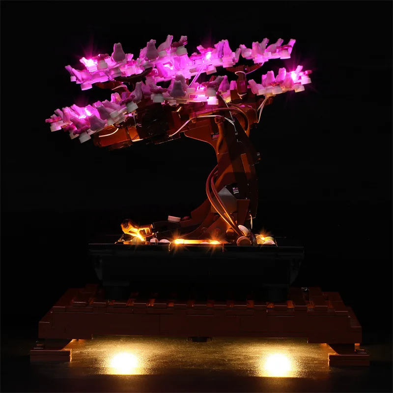 LED Light For LEGO 10281 Bonsai Tree Block DIY Toy (NO Blocks Model,Only LED Light) Brick Light Set Kid Chrismas Gift
