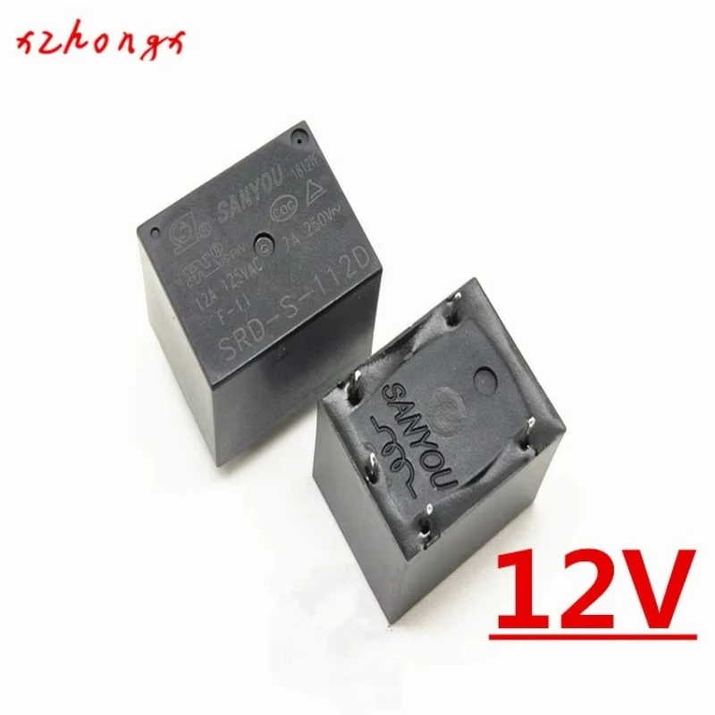 SRD-S-112D SRD-S-105D SRD-S-124D 5V 12V 24V12A/125VAC Relay