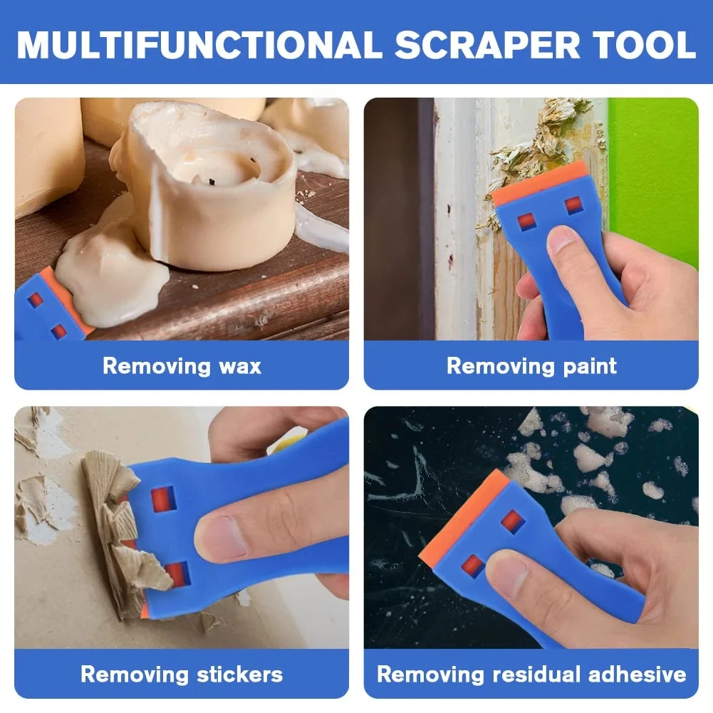 Multi-Purpose Small Scraper For Cleaning Household Sturdy Spatula For Dirt Removal