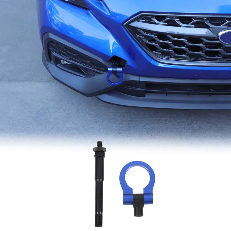 For Subaru Crosstrek WRX 2024 2025 Car Tow Hook Vehicle Towing Hook Car Auto Front Trailer Towing Bar Car Accessories