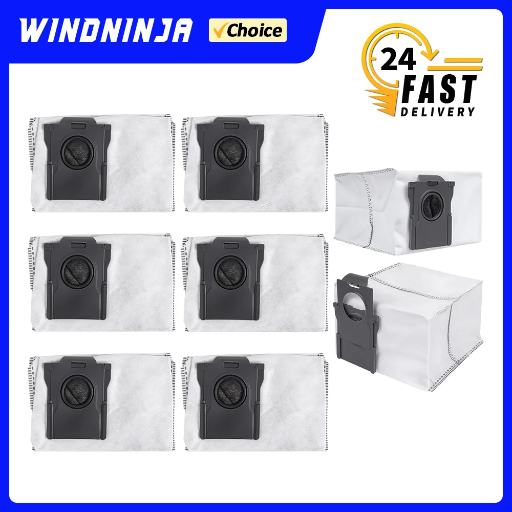 Staubbeutel-Zubehör für Dreame X50/X50 Ultra/X50 Master/X50 Pro/X40 Enhanced/S30 Pro Ultra/X40 Pro Ultra mit Großer Kapazität