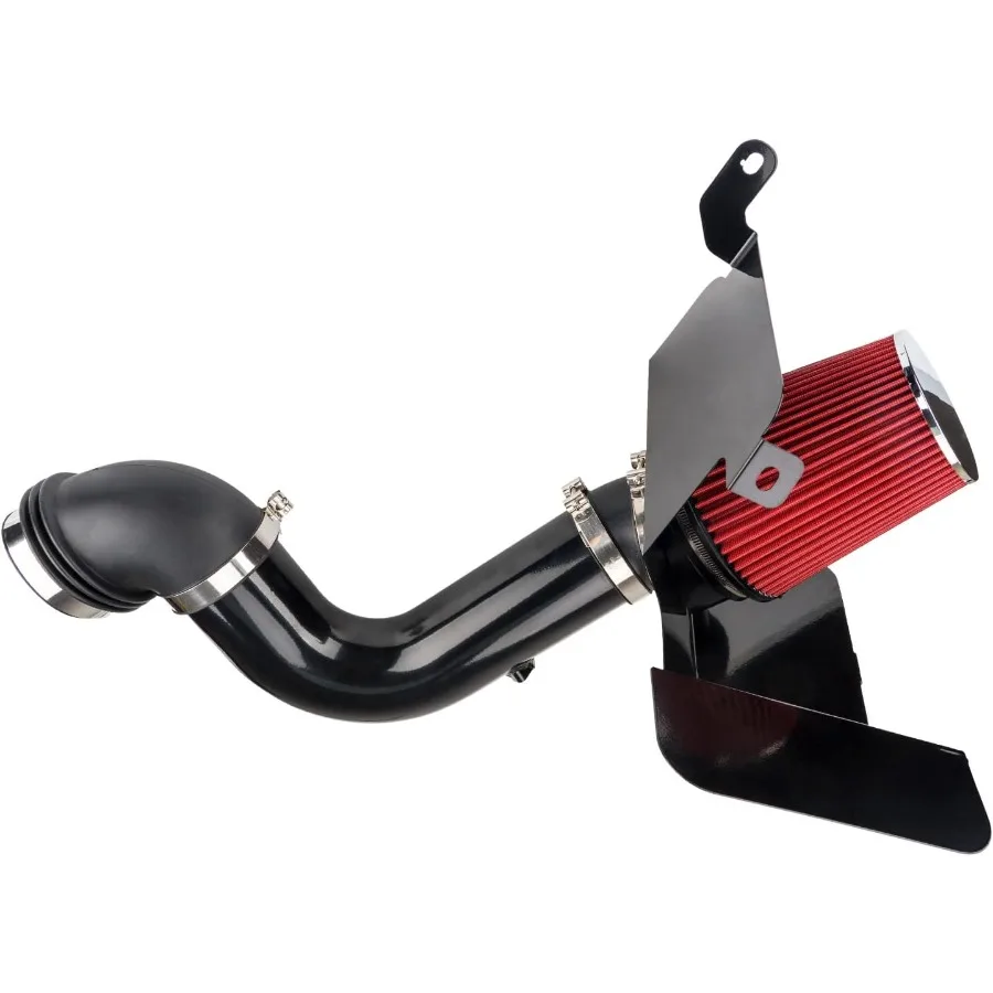 

Air Intake Kit Cold Air Intake Pipe Kit Replacement for Ram 2500 2003-2007 L6 5.9L RED Performance Upgrade for Enhanced Engine