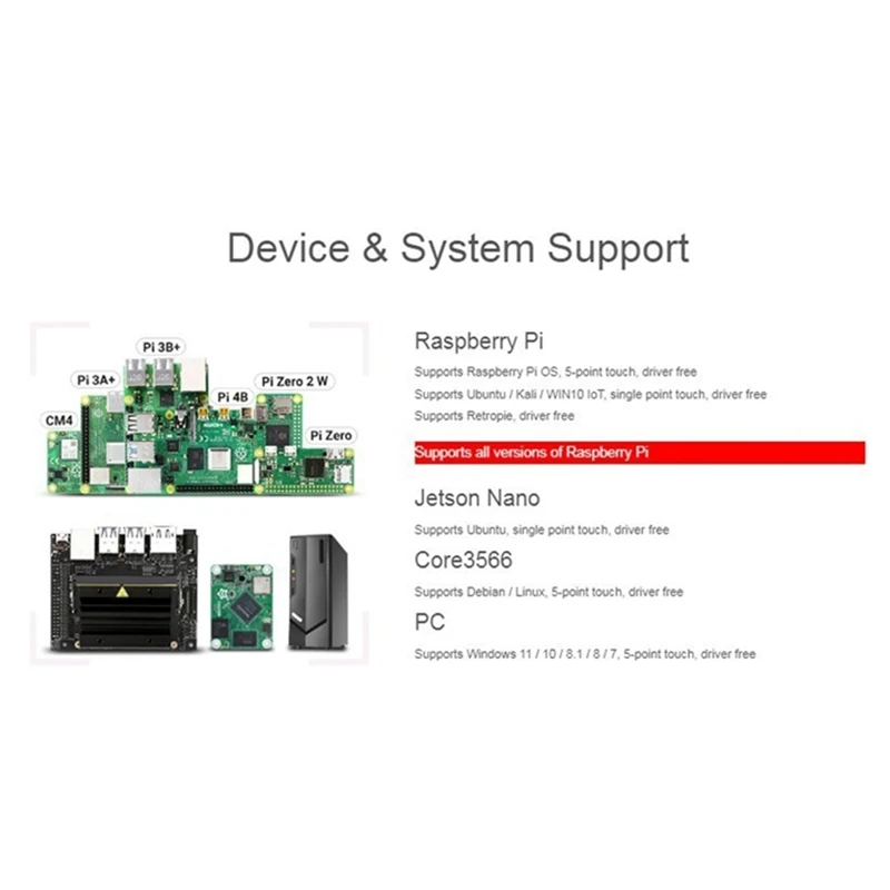 11.9Inch IPS Capacitor Screen HD Display 320X1480 Hi-Fi Speaker Computer Auxiliary Screen For Raspberry Pi, No Touch Easy To Use