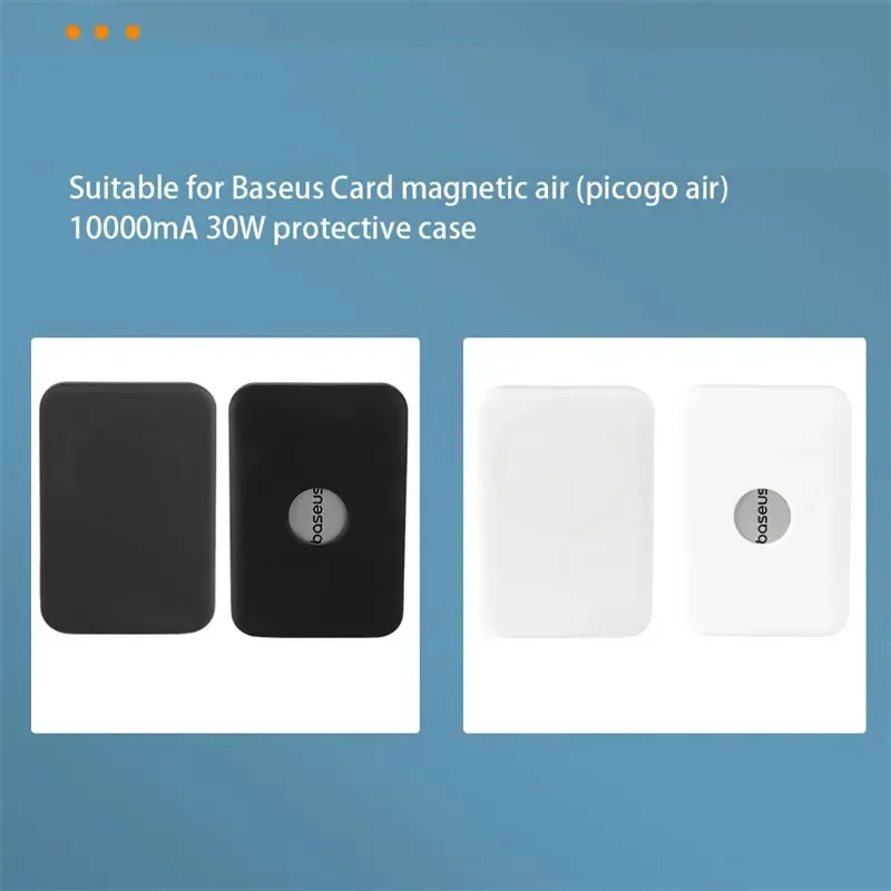 Skinlee Case For Baseus PicoGo Air Multi-colored Liquid Silicone Full Protective Shell For Baseus PicoGo Air Cover