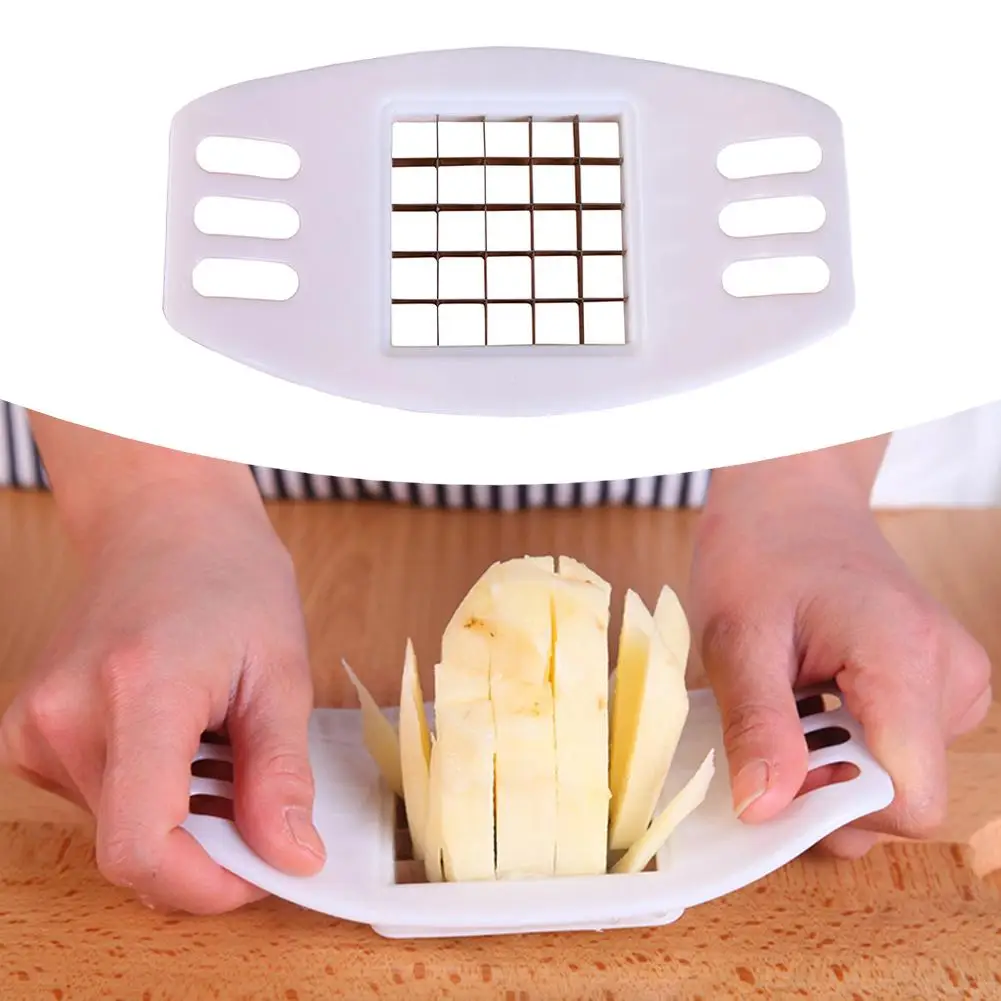 1pcs Vegetable Potato Slicer Cutter Chopper Chips Making Egg Cuter Accessories Tool Tool Kitchen Cutting Fries Making Potat N1v3