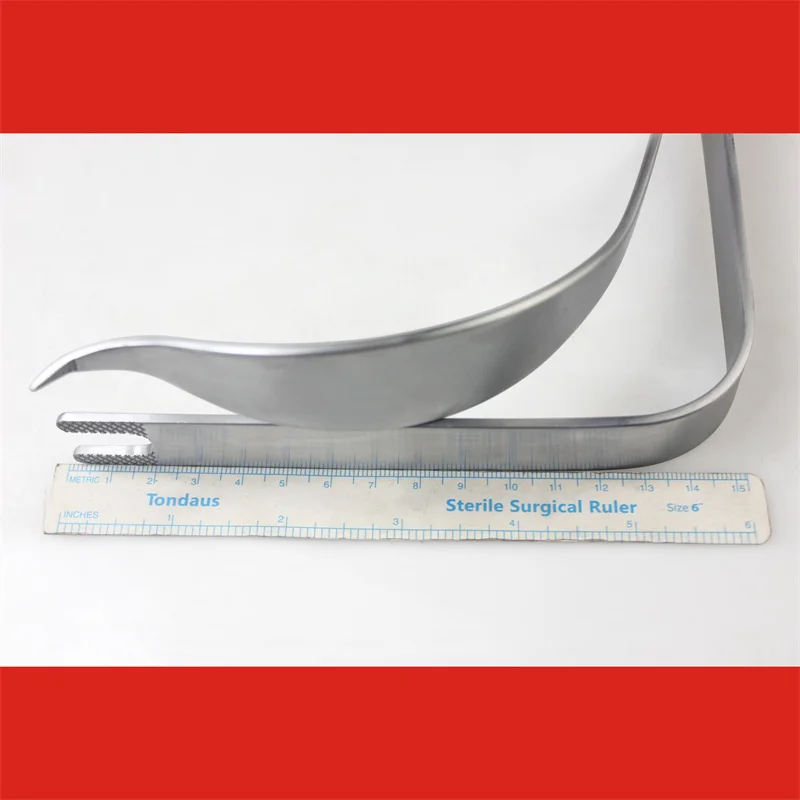 Jinzhong Medical knee and hip joint pull hook right angle C-type toothed acetabular retractor femoral head reduction orthopedic