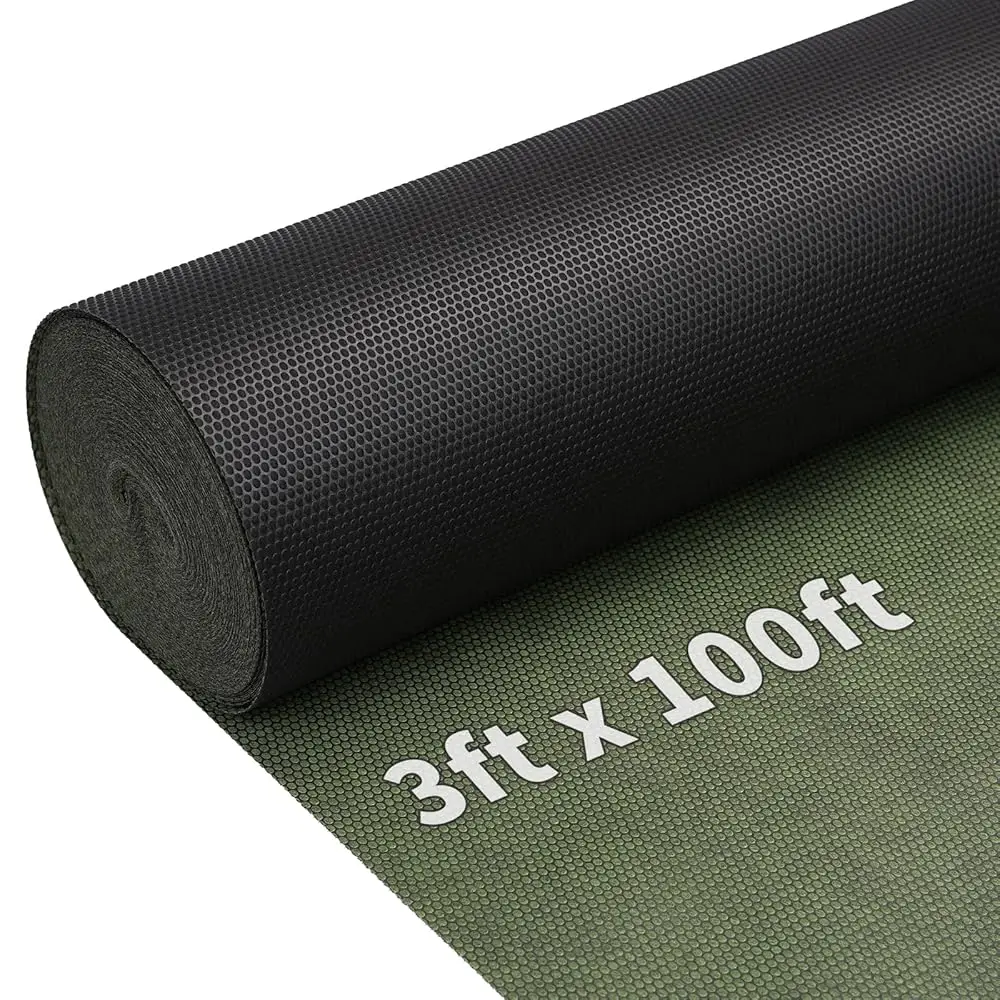 

Weed Barrier Landscape Fabric (Green Black-3FT×100ft)