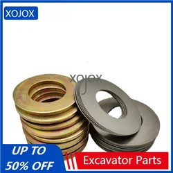 XOJOX 10pcs Excavator Shims spacer Metal Wear-resistant Thickened Shaft Washer Excavator Bucket Bucket Pin Thin Steel Sheet Iron