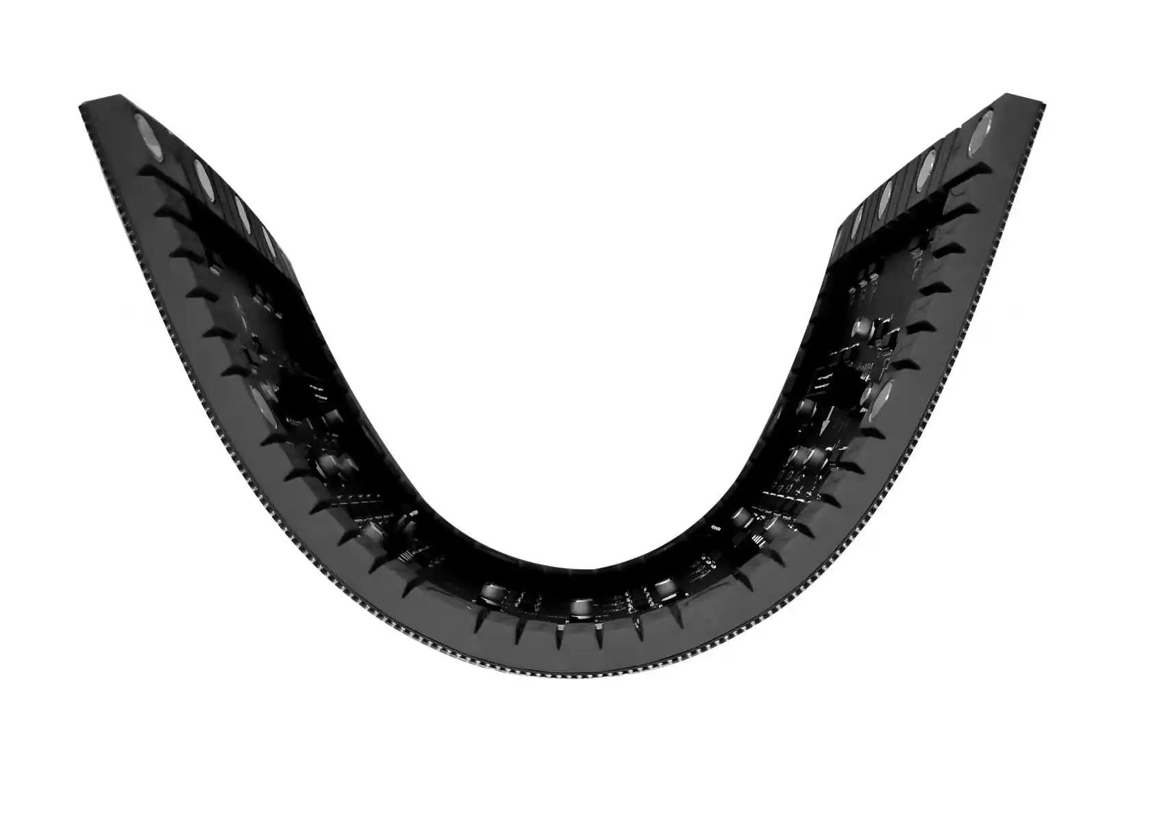 JiLian telas de exibição LED internas de alta definição grande parede curvada macia cilíndrica flexível P2.5 P1.8 P2 P1.5 P1.25 alta