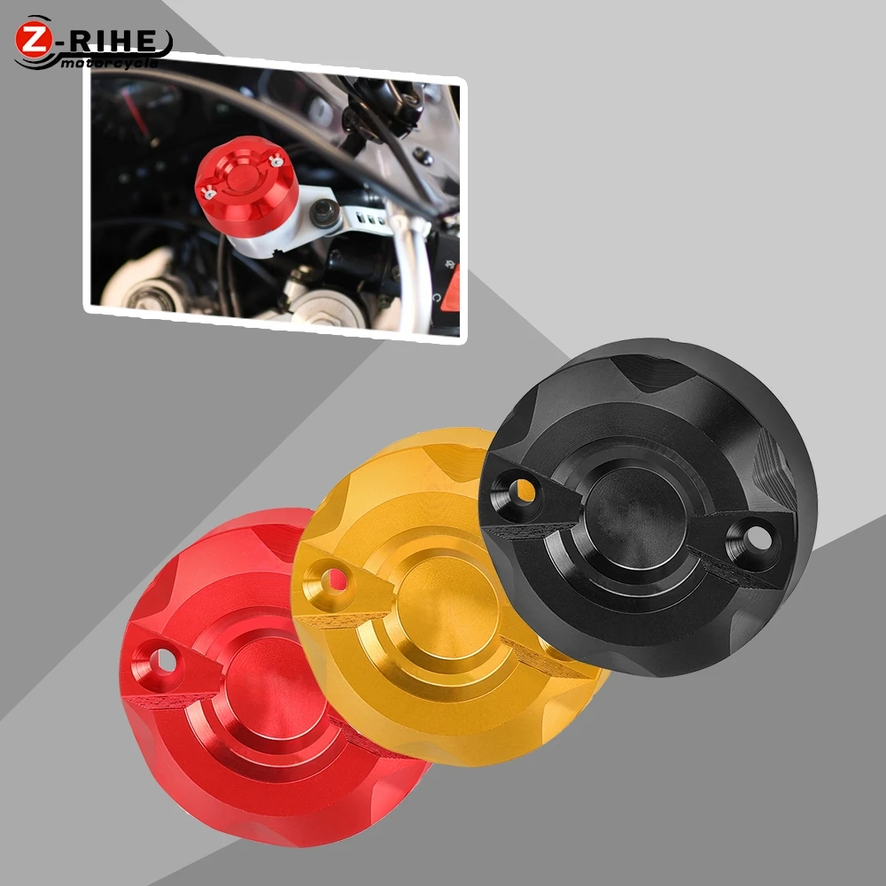 Motorcycle Front Brake Fluid Reservoir Cap Cover FOR Aprilia Tuono V4 1000 R Dorsoduro 1200 RSV4 R Factory RSV V2 1000 1290 R SD