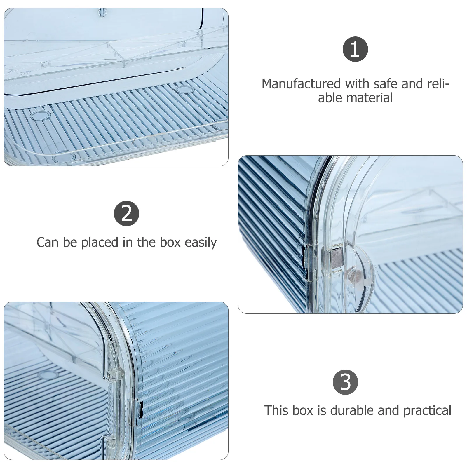 

Storage Display Rack Miniature Carrying Case Action Container for Figures Figurine Showcase