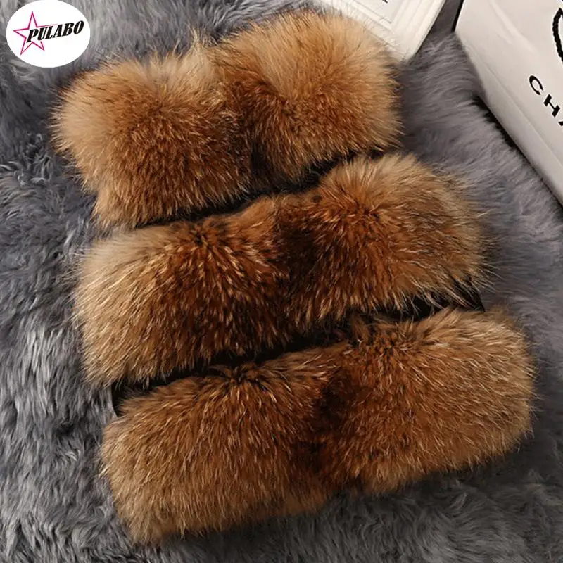 

Autumn Winter Fashion Women Faux Fur Vest Sleeveless Fur Vests Femme Waistcoat