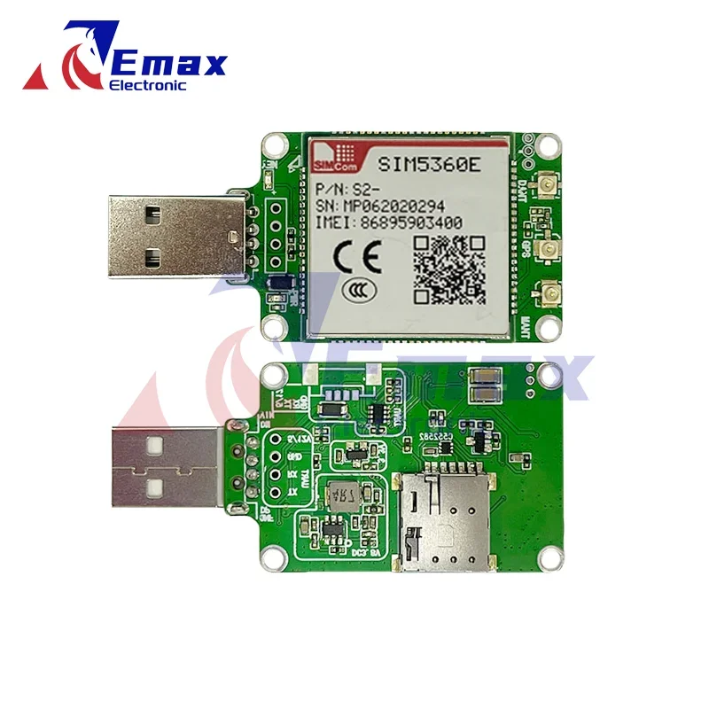 SIMcom WCDMA USB Dongle SIM5360E suporrt Dati GNSS 1 pz con GPS esterno