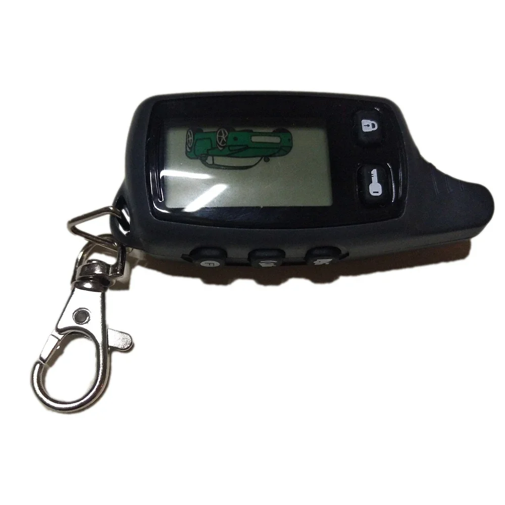 TW 9010 LCD Remote Control Keychain Key Fob For TOMAHAWK TW9010 Two-Way Car Alarm System