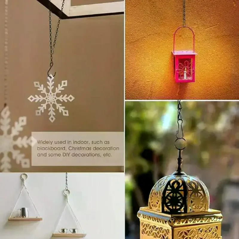 Hanging Chains For Flower Pot Basket Bird Feeders Planters Lanterns Ornaments Plant Hangers
