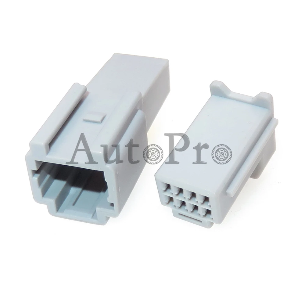 1 Set 8 Hole Auto Small Current Connector AC Assembly 6098-6452 Automotive Electric Wire Socket Car Accessories