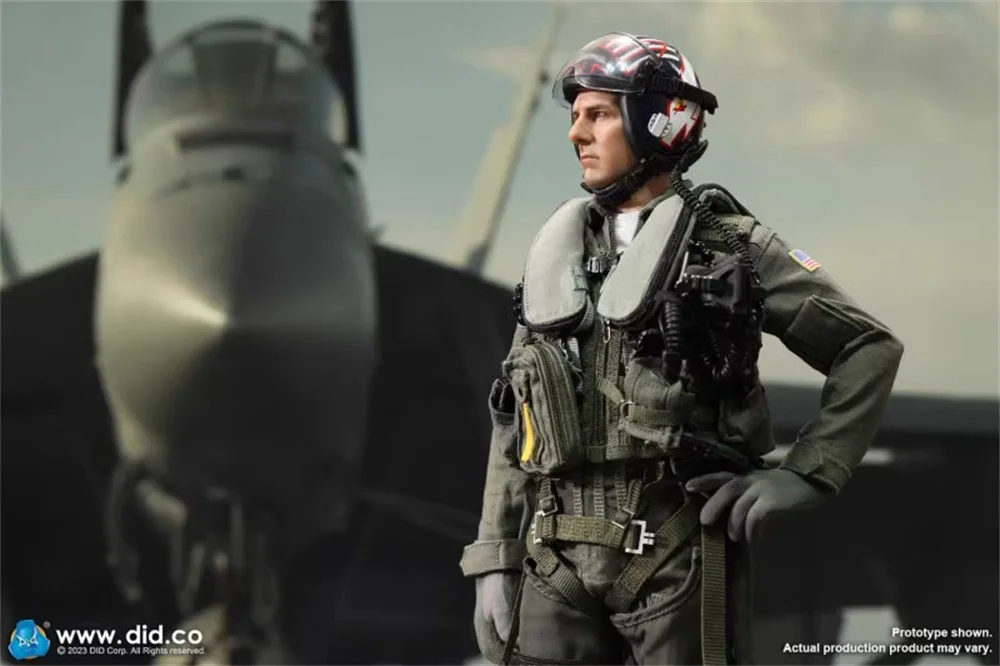 Zrobił MA80170 nas. Przystojny facet odtwarzacz filmów Tom Cruise Captain Soldier General pełny zestaw figurki dla fanów zebrać 1/6