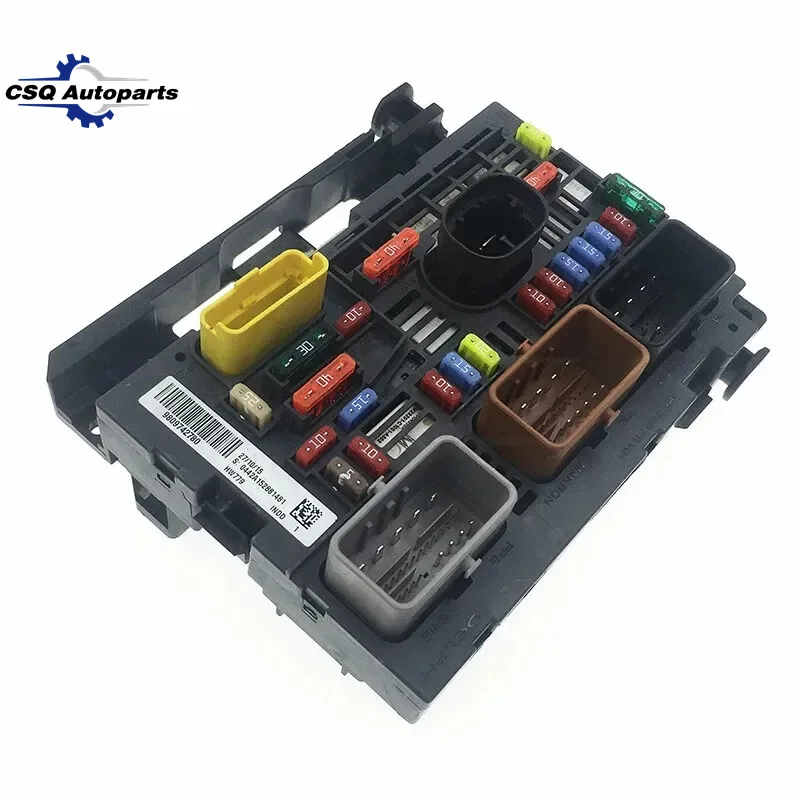 9809742780 New Engine Fuse Box Assembly BSM R01 R18 R02 R19 Models For Citroen C4 PICCASO C5 Peugeot 3008 407 2008-2019