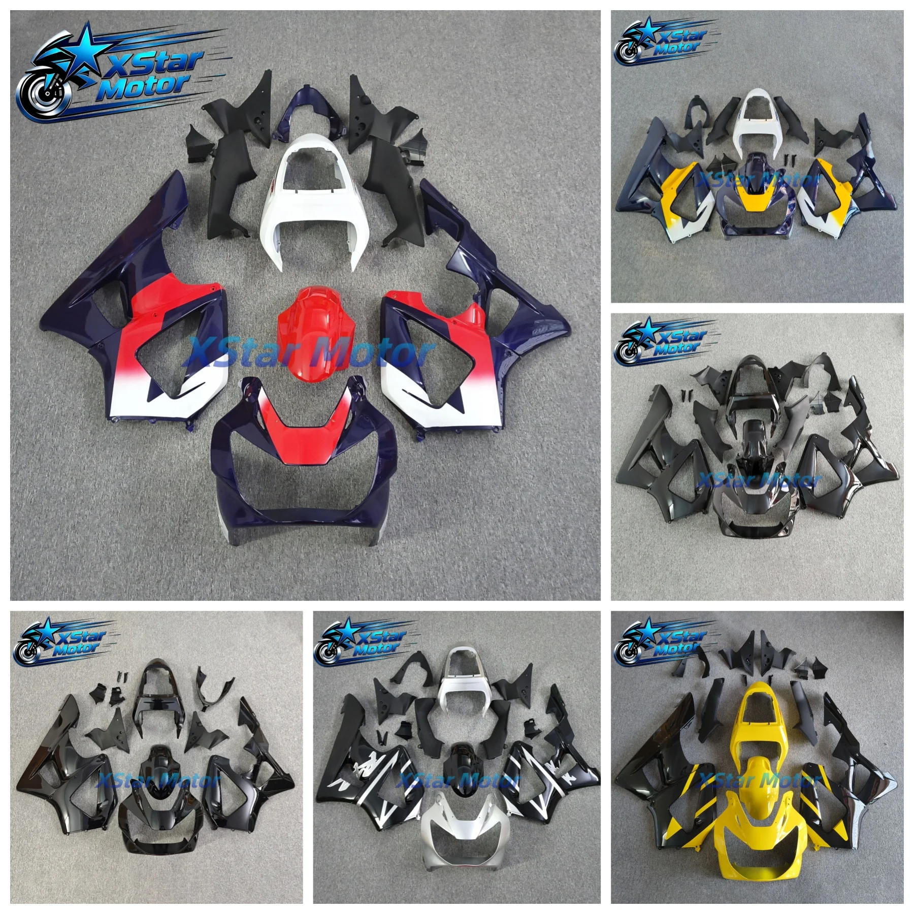 For Honda Cbr929RR 2000 - 2001 Plastic Fairings Cbr 929 RR 00 01 glossy Black Abs Fairing Cbr900RR 2000 Fairings 900 Painted