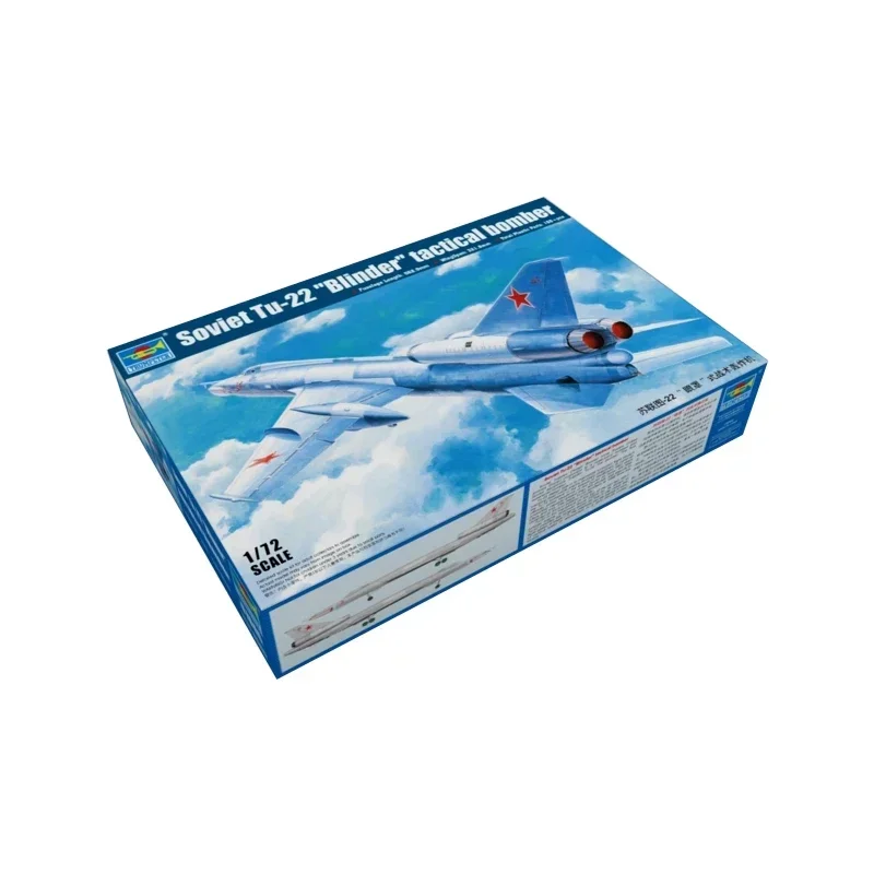 عازف البوق البلاستيك تجميعها نموذج طائرة عدة 01695 السوفياتي Tu-22 "بلندر" التكتيكية منفذها 1/72 مقياس #5