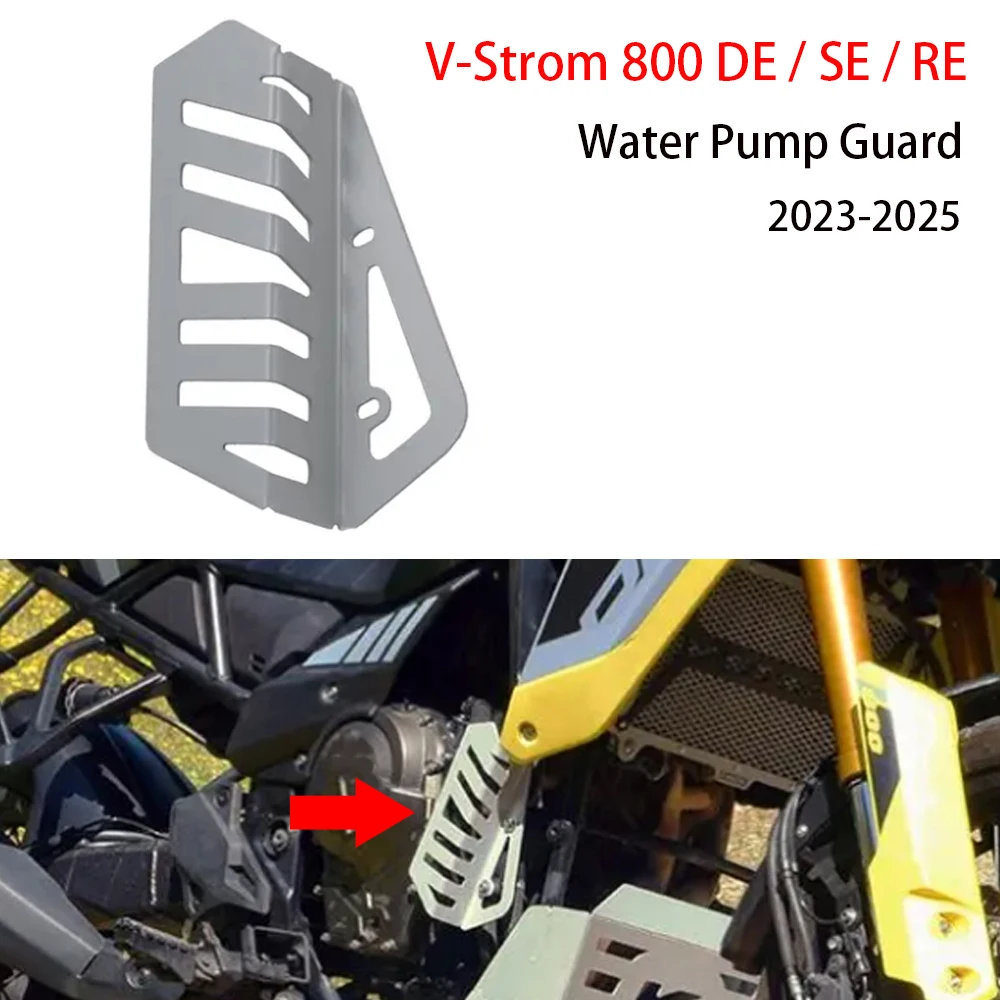 

V-Strom 800 DE / SE / RE 2023-2025 Water Pump Guard 2025 For Suzuki V-Strom 800 DE / SE / RE Pump protection cove