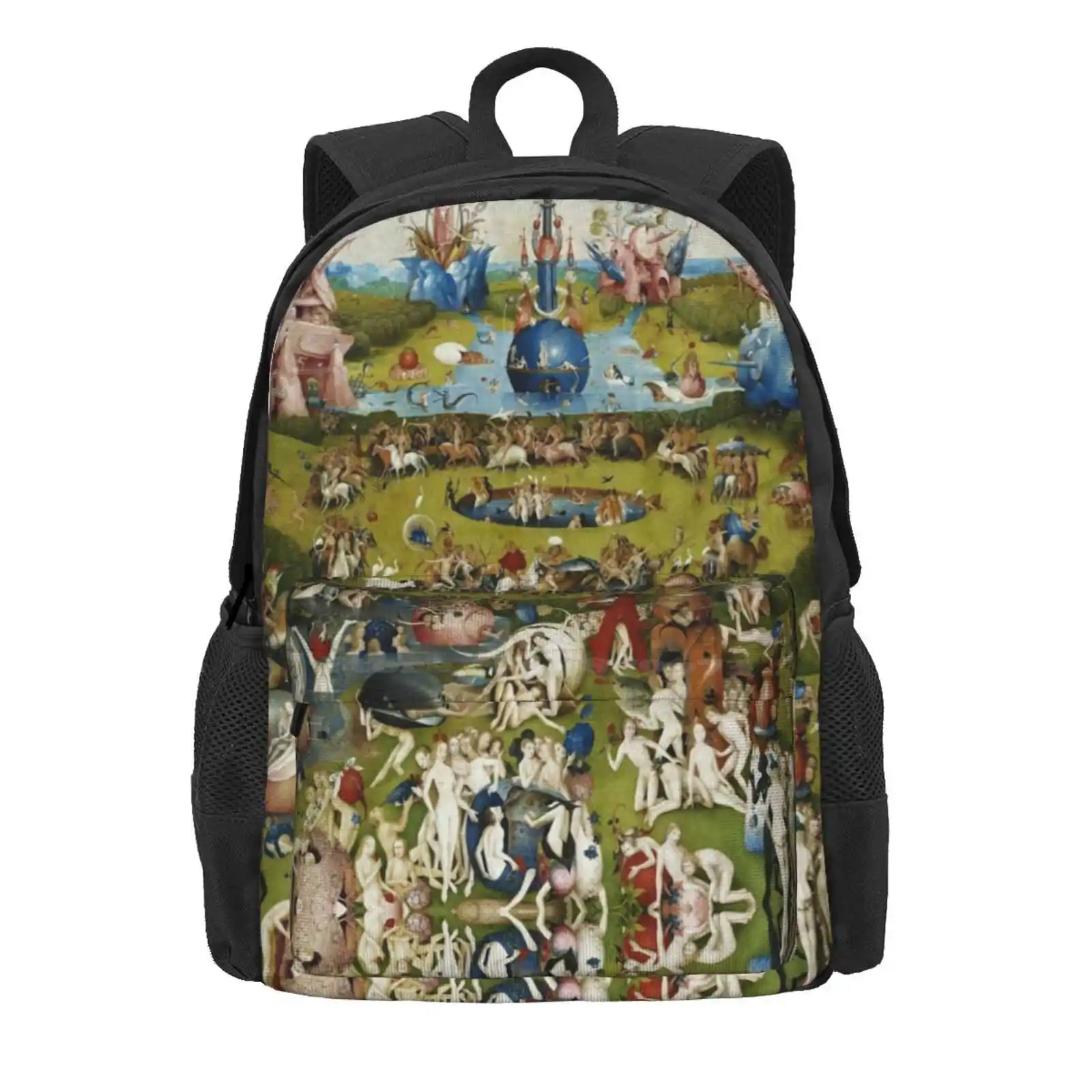 Earthly Delights Hot Sale Schoolbag Backpack Fashion Bags Hieronymus Earthly Delights