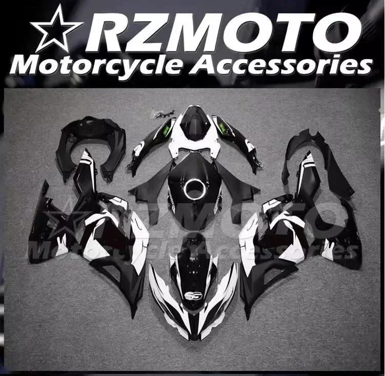 

4Gifts New ABS Motorcycle Fairings Kit Fit For Kawasaki EX 250 400 2019 2020 2021 2022 2023 19 20 21 22 Bodywork Set Black White