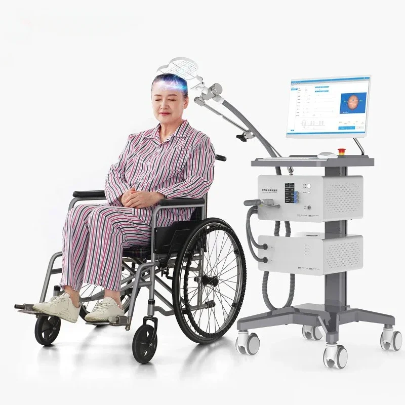 TMS Estimulação Magnética Transcraniana, Equipamento de Fisioterapia, 6T, 100Hz