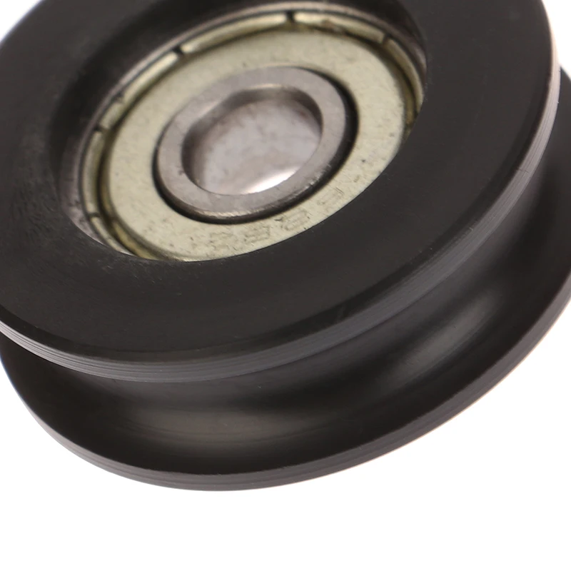U-Groove Roller Pulley 626 Bearing Steel Bearing Roller Injection-coated U-shaped Pulley Wheel For Slide Door Window Hardware