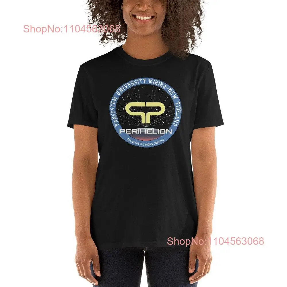 Murderbot Diaries Perihelion Crew Patch Fan Art  T Shirt long or short sleeves