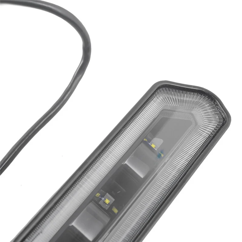 ل جيب رانجلر 2016-2018 متوافق ATV UTV عمود لف مصباح ليد ارتفاع شنت الفرامل الضوء الأزرق #4