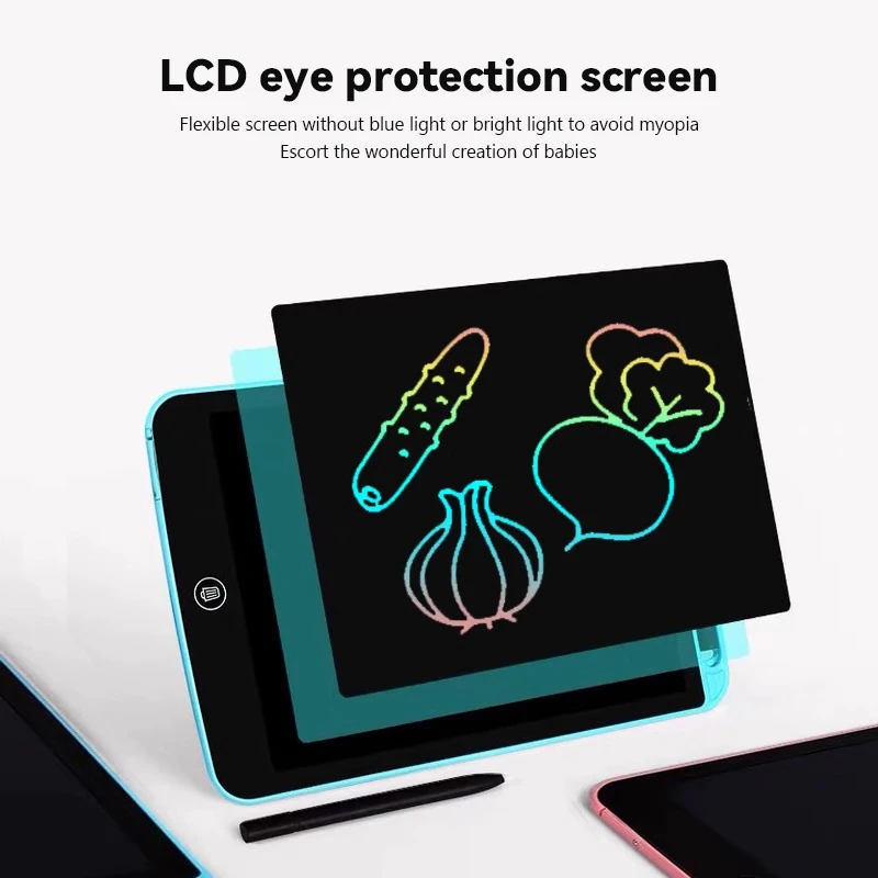 12/16/pollici LCD Tavoletta da disegno Tavolo da disegno per bambini Graffiti Sketchpad Giocattoli Scrittura a mano Lavagna Tavolo da disegno magico Giocattolo per bambini Regalo