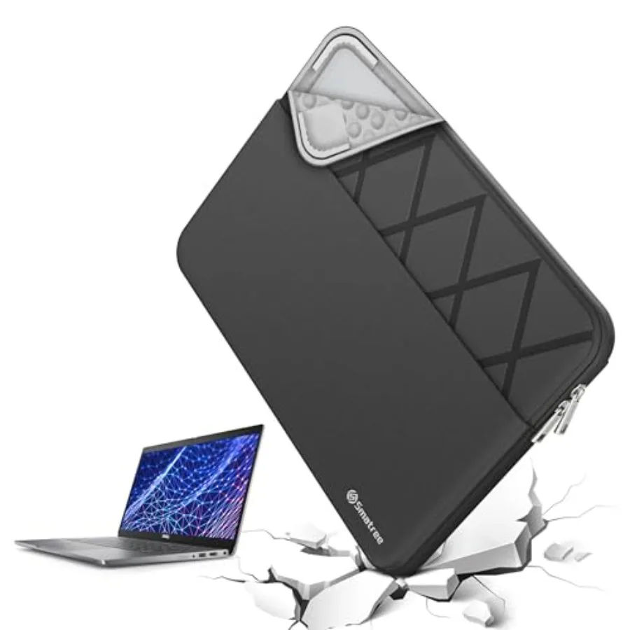 

Laptop Sleeve for 16 inch DELL Alienware 16/16X Aurora Gaming Laptop, Protective Notebook Case with Accessory Pocket, YKK Zippe