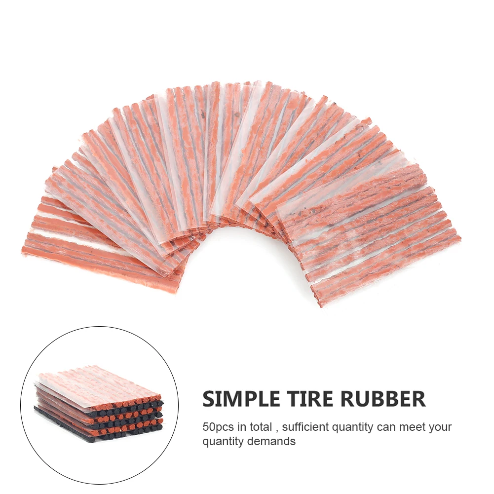 100pc Car Tire Tyre Puncture Plug Seal Repair Tool Kit Car Tubeless Puncture Tire Repair Strip Auto Motorcycle Tubeless