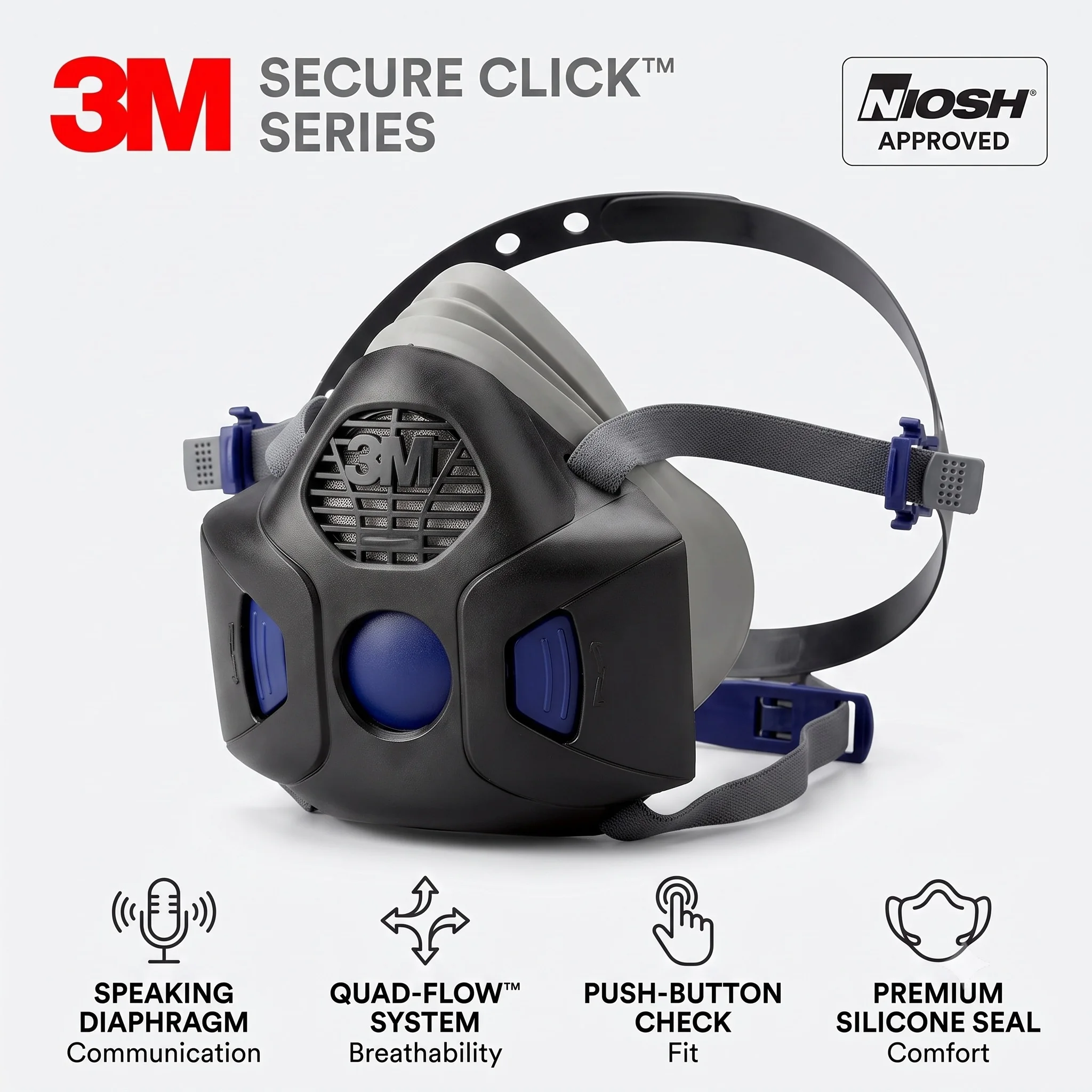 3m-hf-802sd-maschera-antigas-gas-mask-anti-hunk-military-chimica-verniciatura-verniciatore-professionale-per-trattamenti-antiparassitari-mezza-protezione-lavoro-maschere