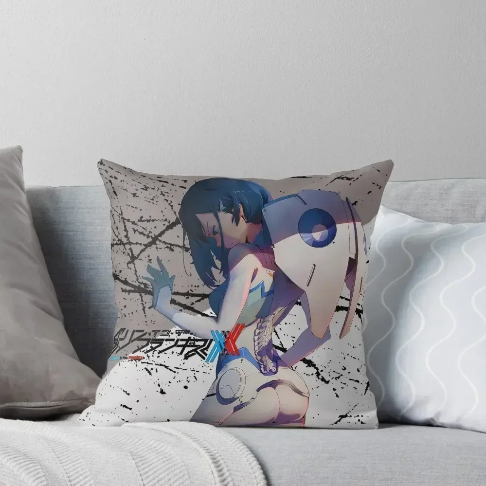 

Ichigo Darling in the Franxx (Mech Suit) Throw Pillow Sofas Covers Decorative Cushions home decor items pillow