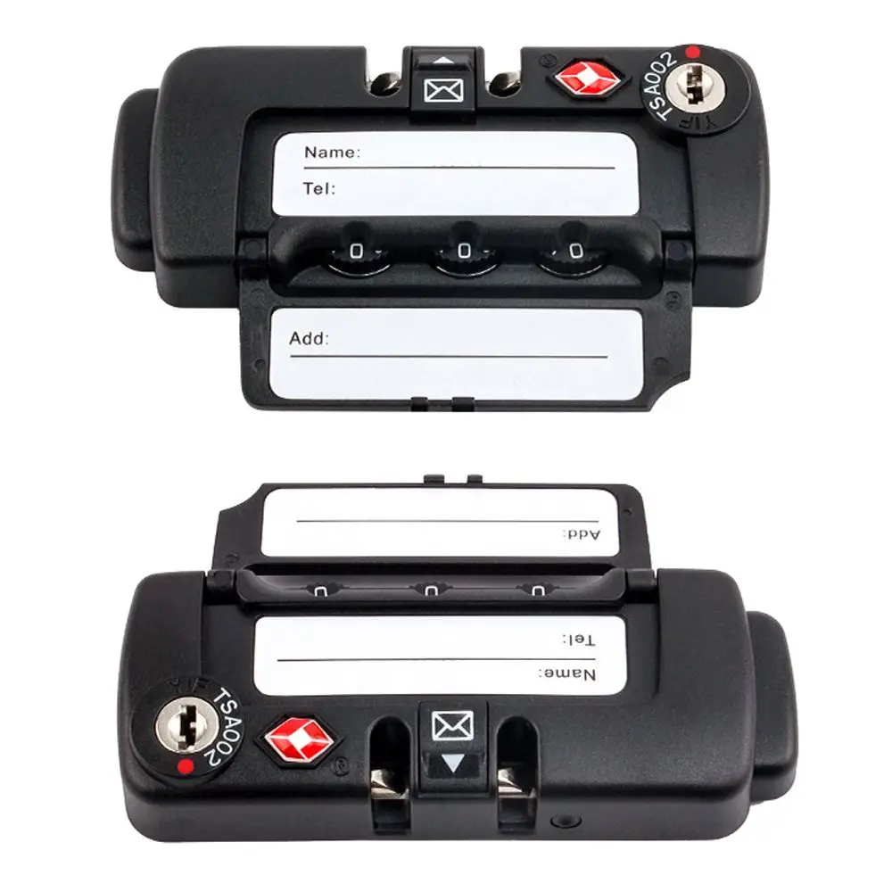 

Портативный всепогодный противоугонный замок для багажа TSA, таможенный замок, 2-значный кодовый замок TSA708, безопасный кодовый замок