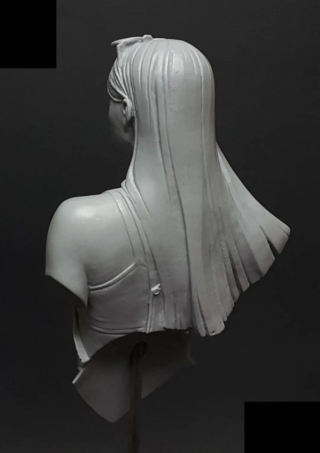 Total Height: 75mm,  Resin Model Bust GK， Unassembled and unpainted kit