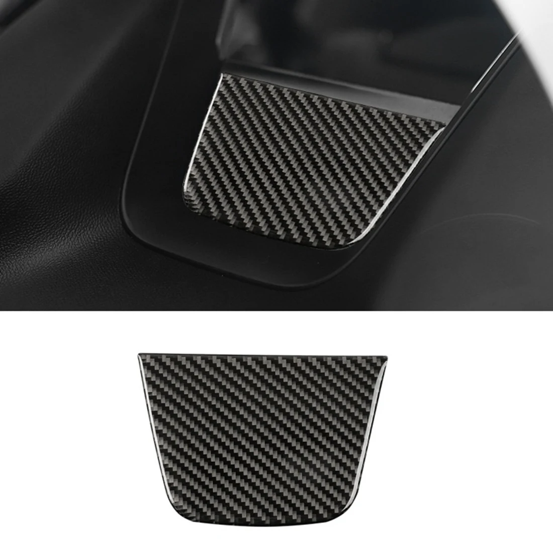 For Chevrolet Camaro 2017 2018 2019 2020 2021 Carbon Fiber Dashboard Top Cover Trim Sticker Interior Accessories