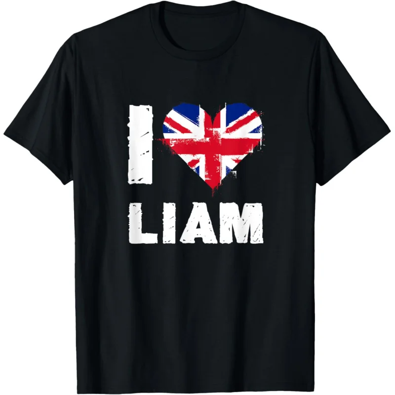 I Love Liam Adult Loose T-shirt suitable for both men and women